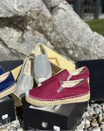 Espadrilky dámské Replay NESIA fuchsiové